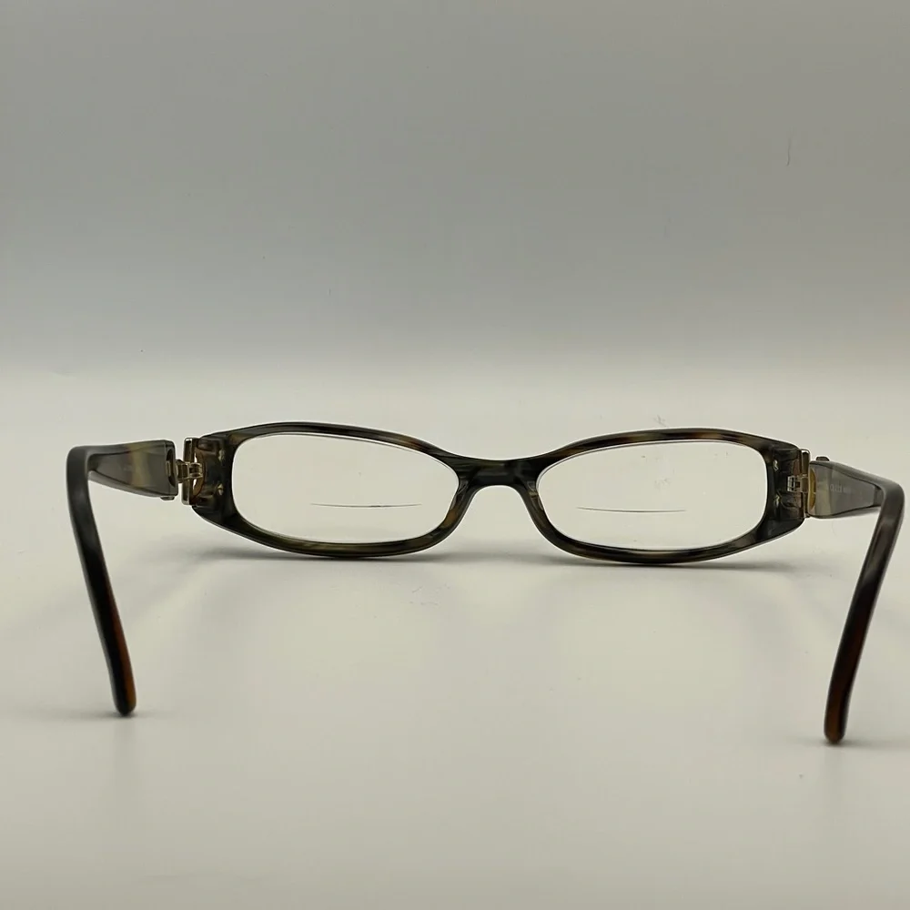 Vintage Gucci GG 3009 SVF Tortoise Horsebit Eyeglass Frames Made in Italy Authen - Picture 3 of 15